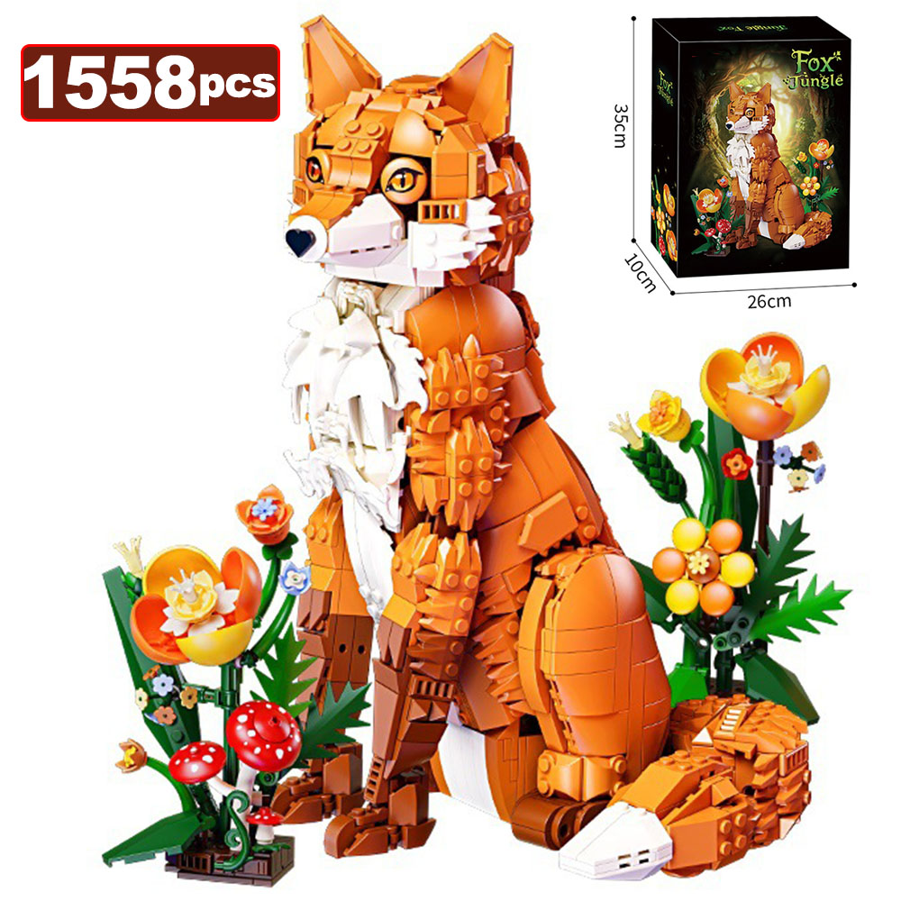 Lego Set Creator - 1558 adet MOC orman tilki modeli