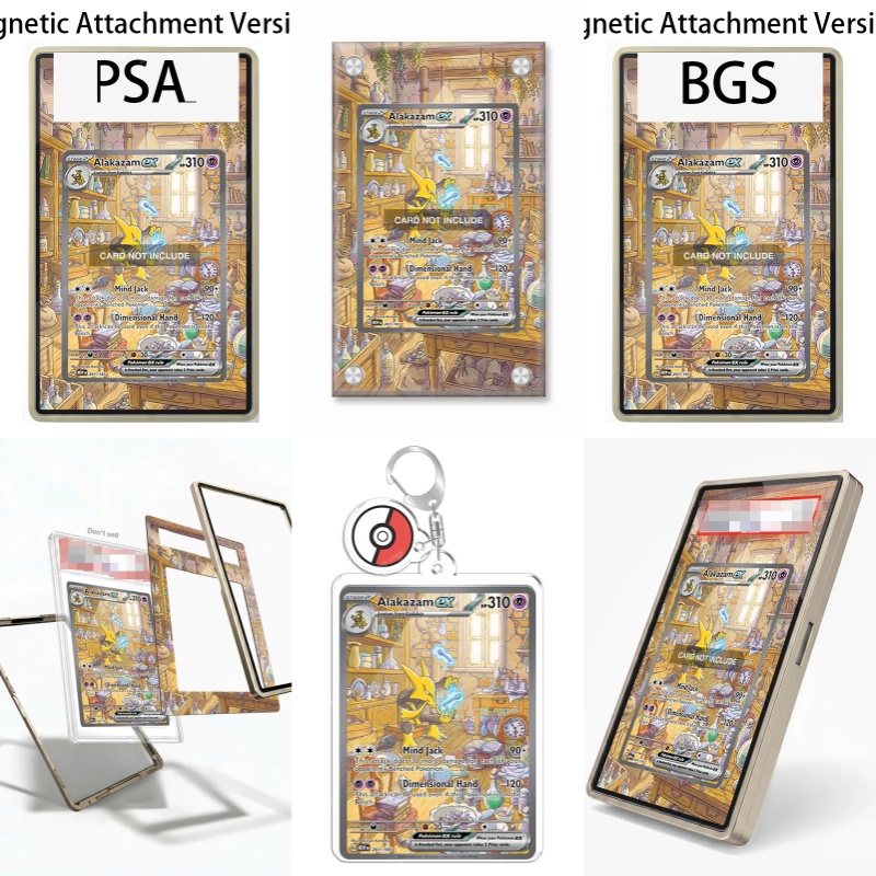 Display Case Acrylic - Pokemon Scarlet Violet Alakazam ex Anime