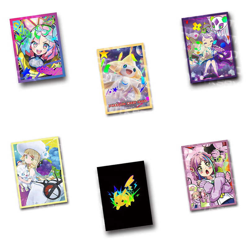 Card Penny Sleeve - 60 adet/takım 67x92mm Anime Pokemon Oyunu