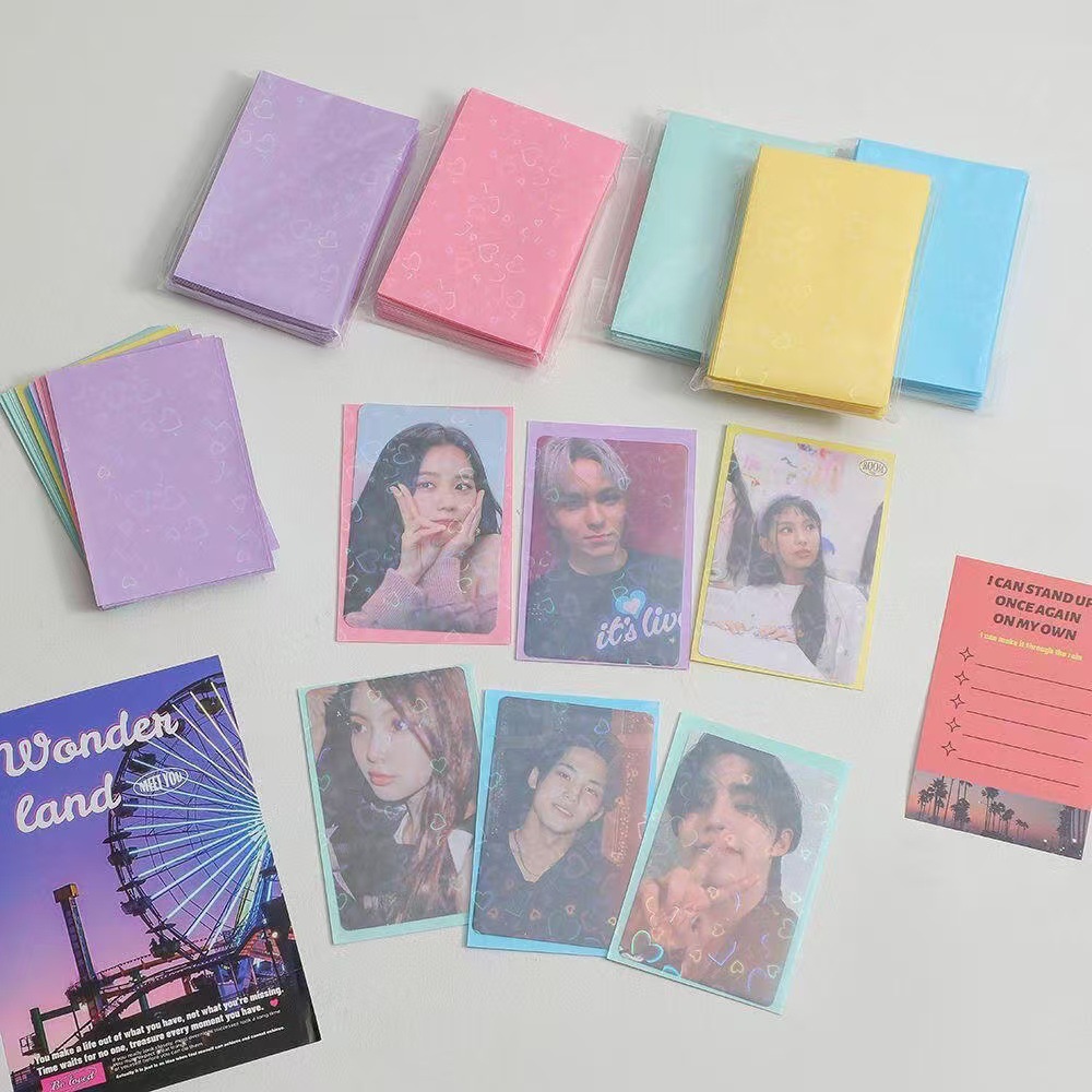 50 adet Lazer Kalp Kartı 61x91 - Card Penny Sleeve incelemesi ve fiyatı