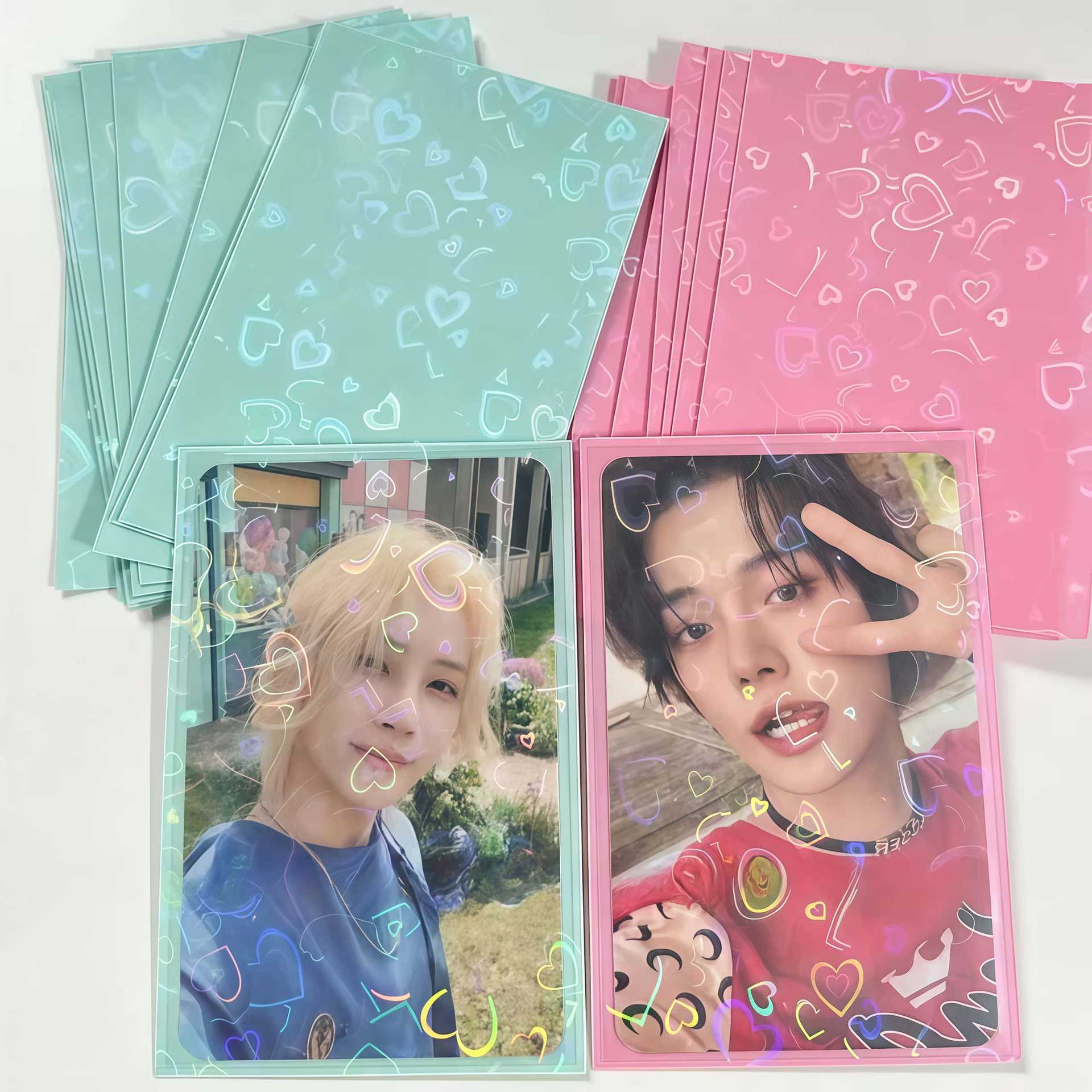 50 adet Lazer Kalp Kartı 61x91 - Card Penny Sleeve incelemesi ve fiyatı