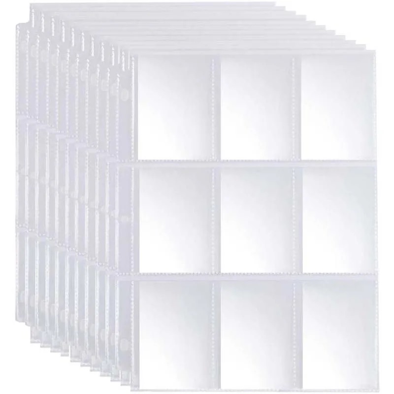 50 adet 9 Cep Ticaret Oyun Kar - Trading Card Binder incelemesi ve fiyatı
