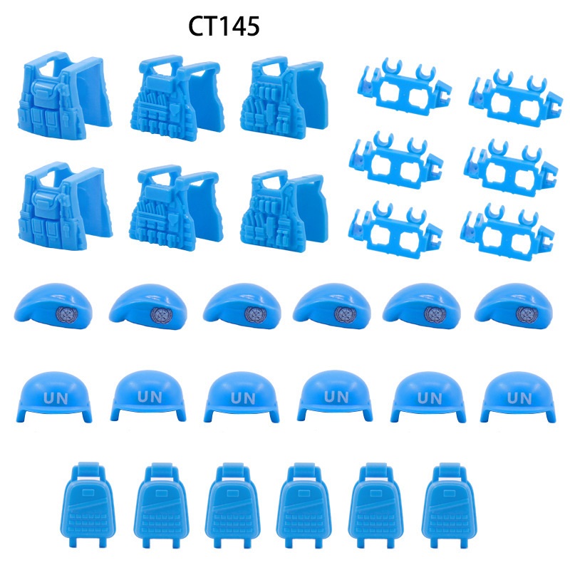 UN barış Forc bere kurşun geçi - Lego Minifigure Holder incelemesi ve fiyatı
