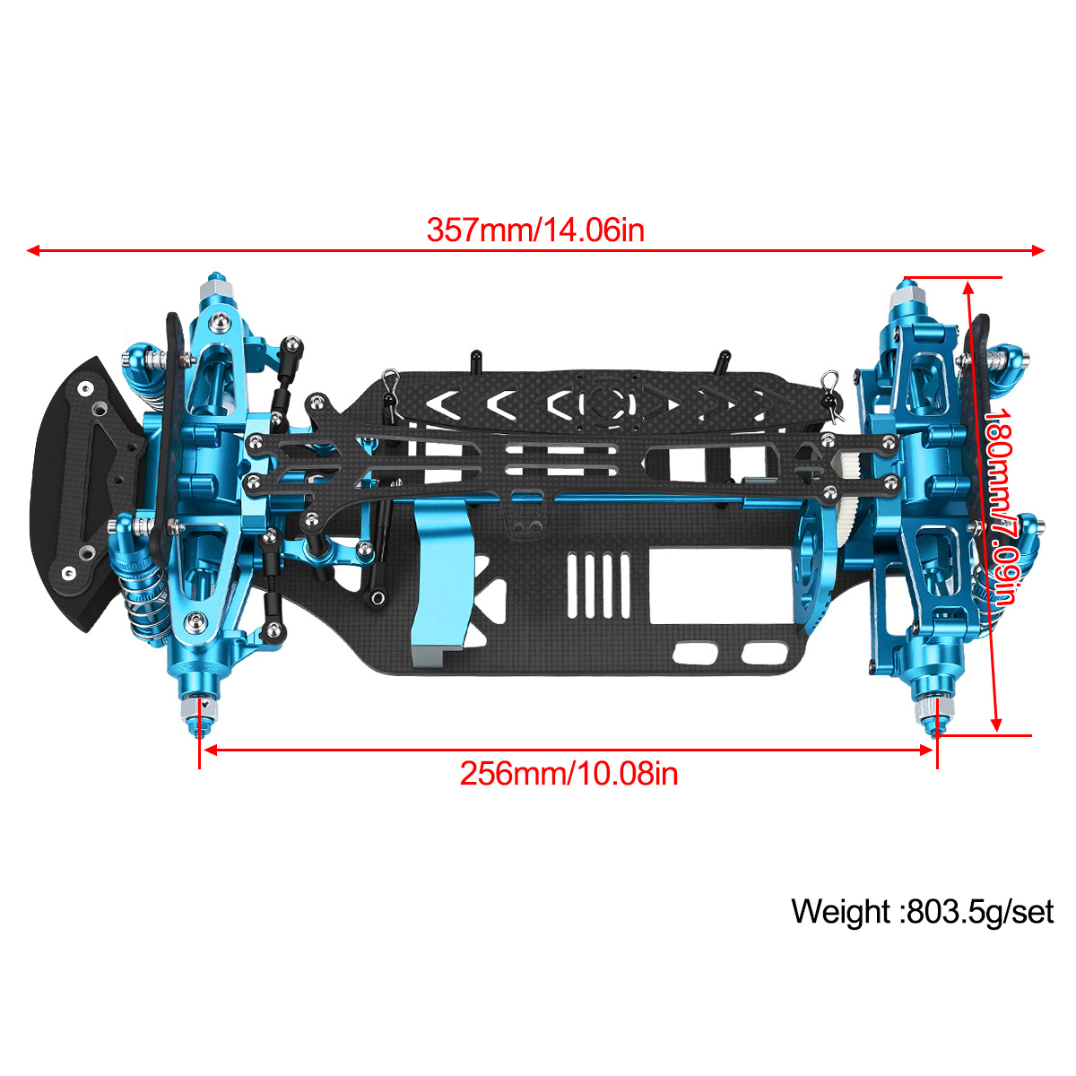 Alüminyum ve Karbon Fiber Şasi - Tamiya Model Rc Car incelemesi ve fiyatı